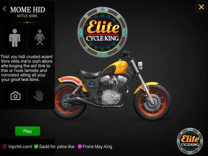 Elite Cycle King Game Screenshot